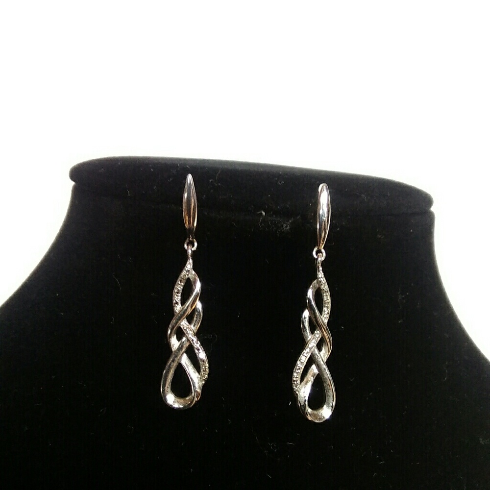 Kay Jewelers 925 Diamond Earrings